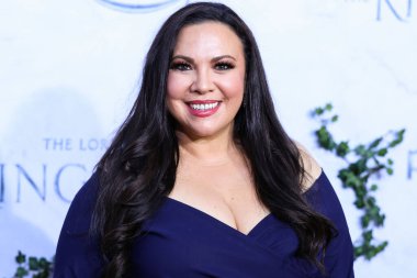 Gloria Calderon Kellett arrives at the Los Angeles Premiere Of Amazon Prime Video's 'The Lord Of The Rings: The Rings Of Power' Season 1 held at The Culver Studios on August 15, 2022 in Culver City, Los Angeles, California, United States.