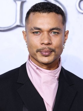 Puerto Rican actor Ismael Cruz Cordova arrives at the Los Angeles Premiere Of Amazon Prime Video's 'The Lord Of The Rings: The Rings Of Power' Season 1 held at The Culver Studios on August 15, 2022 in Culver City, Los Angeles, California, USA
