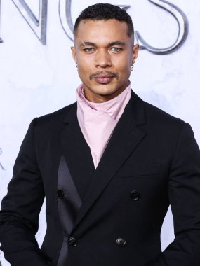 Puerto Rican actor Ismael Cruz Cordova arrives at the Los Angeles Premiere Of Amazon Prime Video's 'The Lord Of The Rings: The Rings Of Power' Season 1 held at The Culver Studios on August 15, 2022 in Culver City, Los Angeles, California, USA