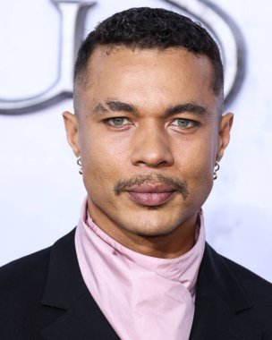 Puerto Rican actor Ismael Cruz Cordova arrives at the Los Angeles Premiere Of Amazon Prime Video's 'The Lord Of The Rings: The Rings Of Power' Season 1 held at The Culver Studios on August 15, 2022 in Culver City, Los Angeles, California, USA