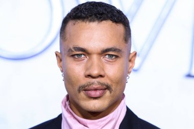 Puerto Rican actor Ismael Cruz Cordova arrives at the Los Angeles Premiere Of Amazon Prime Video's 'The Lord Of The Rings: The Rings Of Power' Season 1 held at The Culver Studios on August 15, 2022 in Culver City, Los Angeles, California, USA