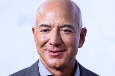American entrepreneur, executive chairman and former president and CEO of Amazon Jeff Bezos arrives at the Los Angeles Premiere Of Amazon Prime Video's 'The Lord Of The Rings: The Rings Of Power' Season 1 held at The Culver Studios on August 15, 2022