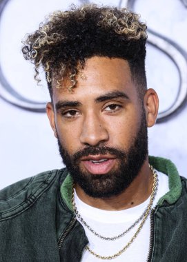 Kyle Harvey arrives at the Los Angeles Premiere Of Amazon Prime Video's 'The Lord Of The Rings: The Rings Of Power' Season 1 held at The Culver Studios on August 15, 2022 in Culver City, Los Angeles, California, United States. 