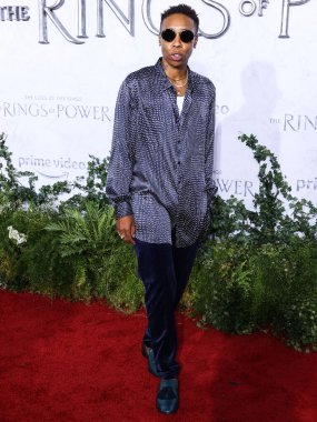 American actress Lena Waithe arrives at the Los Angeles Premiere Of Amazon Prime Video's 'The Lord Of The Rings: The Rings Of Power' Season 1 held at The Culver Studios on August 15, 2022 in Culver City, Los Angeles, California, United States. 