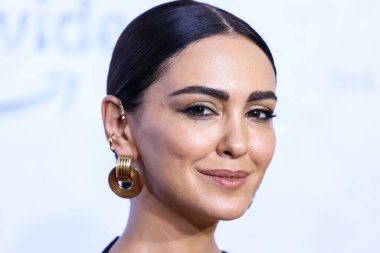 British actress Nazanin Boniadi arrives at the Los Angeles Premiere Of Amazon Prime Video's 'The Lord Of The Rings: The Rings Of Power' Season 1 held at The Culver Studios on August 15, 2022 in Culver City, Los Angeles, California, United States.