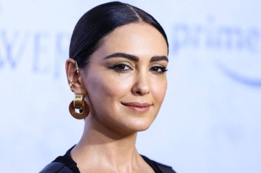 British actress Nazanin Boniadi arrives at the Los Angeles Premiere Of Amazon Prime Video's 'The Lord Of The Rings: The Rings Of Power' Season 1 held at The Culver Studios on August 15, 2022 in Culver City, Los Angeles, California, United States. 