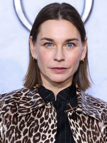 Christiane Paul arrives at the Los Angeles Premiere Of Amazon Prime Video's 'The Lord Of The Rings: The Rings Of Power' Season 1 held at The Culver Studios on August 15, 2022 in Culver City, Los Angeles, California, United States. 