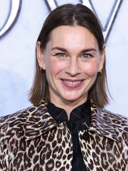 Christiane Paul arrives at the Los Angeles Premiere Of Amazon Prime Video's 'The Lord Of The Rings: The Rings Of Power' Season 1 held at The Culver Studios on August 15, 2022 in Culver City, Los Angeles, California, United States. 