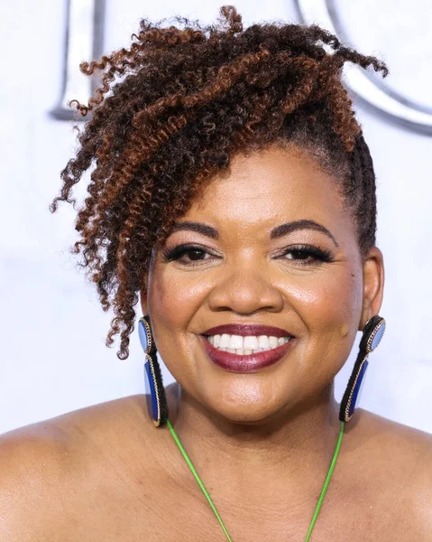 Latasha Gillespie arrives at the Los Angeles Premiere Of Amazon Prime Video's 'The Lord Of The Rings: The Rings Of Power' Season 1 held at The Culver Studios on August 15, 2022 in Culver City, Los Angeles, California, United States.