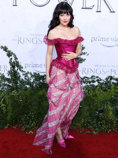 Australian Actress Markella Kavenagh Arrives Los Angeles Premiere Amazon Prime — Stockfoto