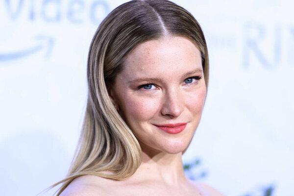 Welsh actress Morfydd Clark arrives at the Los Angeles Premiere Of Amazon Prime Video's 'The Lord Of The Rings: The Rings Of Power' Season 1 held at The Culver Studios on August 15, 2022 in Culver City, Los Angeles, California, United States. 