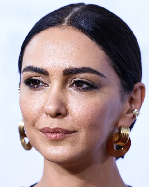 British actress Nazanin Boniadi arrives at the Los Angeles Premiere Of Amazon Prime Video's 'The Lord Of The Rings: The Rings Of Power' Season 1 held at The Culver Studios on August 15, 2022 in Culver City, Los Angeles, California, United States.