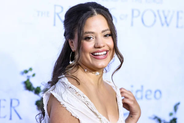 Canadian Actress Sarah Jeffery Arrives Los Angeles Premiere Amazon Prime — Foto de Stock