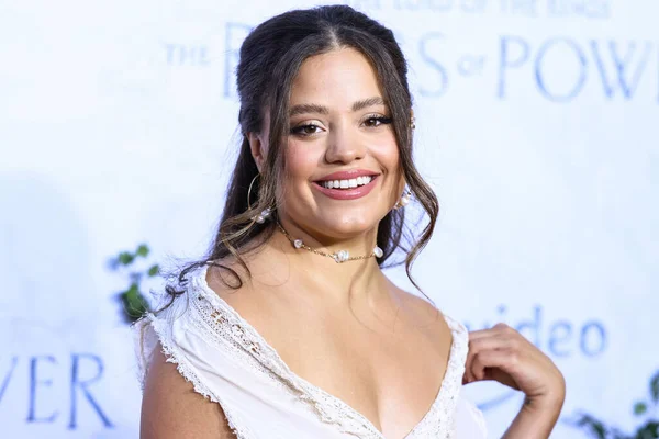 Canadian Actress Sarah Jeffery Arrives Los Angeles Premiere Amazon Prime — Foto de Stock