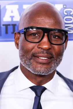 American former professional boxer Bernard Hopkins arrives at the 22nd Annual Harold And Carole Pump Foundation Gala held at The Beverly Hilton Hotel on August 19, 2022 in Beverly Hills, Los Angeles, California, United States. 