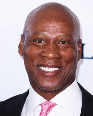 American former professional basketball player Byron Scott arrives at the 22nd Annual Harold And Carole Pump Foundation Gala held at The Beverly Hilton Hotel on August 19, 2022 in Beverly Hills, Los Angeles, California, United States. 