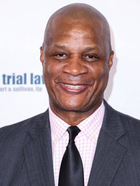American former professional baseball right fielder Darryl Strawberry arrives at the 22nd Annual Harold And Carole Pump Foundation Gala held at The Beverly Hilton Hotel on August 19, 2022 in Beverly Hills, Los Angeles, California, United States. 