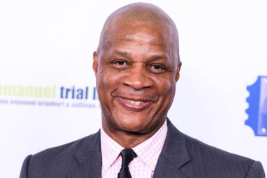 American former professional baseball right fielder Darryl Strawberry arrives at the 22nd Annual Harold And Carole Pump Foundation Gala held at The Beverly Hilton Hotel on August 19, 2022 in Beverly Hills, Los Angeles, California, United States. 