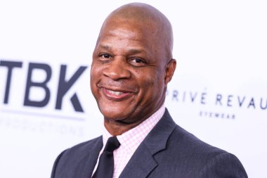 American former professional baseball right fielder Darryl Strawberry arrives at the 22nd Annual Harold And Carole Pump Foundation Gala held at The Beverly Hilton Hotel on August 19, 2022 in Beverly Hills, Los Angeles, California, United States. 