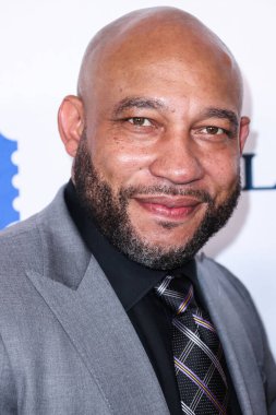 American professional basketball coach and former player who is the head coach of the Los Angeles Lakers of the National Basketball Association Darvin Ham arrives at the 22nd Annual Harold And Carole Pump Foundation Gala held at The Beverly Hilton Ho