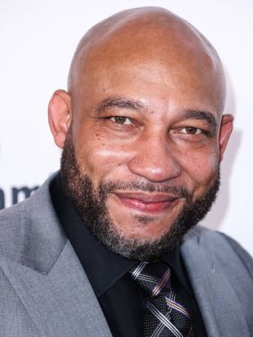 American professional basketball coach and former player who is the head coach of the Los Angeles Lakers of the National Basketball Association Darvin Ham arrives at the 22nd Annual Harold And Carole Pump Foundation Gala held at The Beverly Hilton Ho