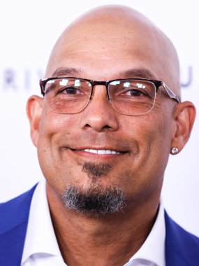 American former professional baseball outfielder David Justice arrives at the 22nd Annual Harold And Carole Pump Foundation Gala held at The Beverly Hilton Hotel on August 19, 2022 in Beverly Hills, Los Angeles, California, United States. 