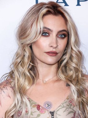 American model Paris Jackson arrives at the 22nd Annual Harold And Carole Pump Foundation Gala held at The Beverly Hilton Hotel on August 19, 2022 in Beverly Hills, Los Angeles, California, United States.