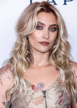 American model Paris Jackson arrives at the 22nd Annual Harold And Carole Pump Foundation Gala held at The Beverly Hilton Hotel on August 19, 2022 in Beverly Hills, Los Angeles, California, United States.