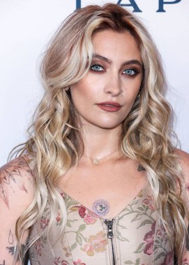 American model Paris Jackson arrives at the 22nd Annual Harold And Carole Pump Foundation Gala held at The Beverly Hilton Hotel on August 19, 2022 in Beverly Hills, Los Angeles, California, United States.