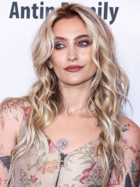 American model Paris Jackson arrives at the 22nd Annual Harold And Carole Pump Foundation Gala held at The Beverly Hilton Hotel on August 19, 2022 in Beverly Hills, Los Angeles, California, United States.