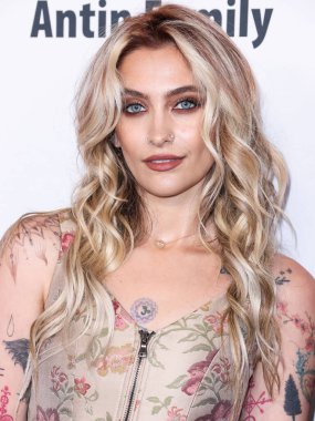 American model Paris Jackson arrives at the 22nd Annual Harold And Carole Pump Foundation Gala held at The Beverly Hilton Hotel on August 19, 2022 in Beverly Hills, Los Angeles, California, United States.