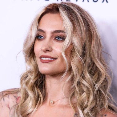 American model Paris Jackson arrives at the 22nd Annual Harold And Carole Pump Foundation Gala held at The Beverly Hilton Hotel on August 19, 2022 in Beverly Hills, Los Angeles, California, United States