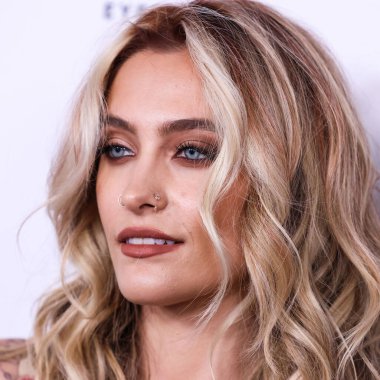 American model Paris Jackson arrives at the 22nd Annual Harold And Carole Pump Foundation Gala held at The Beverly Hilton Hotel on August 19, 2022 in Beverly Hills, Los Angeles, California, United States.