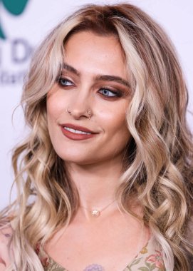 American model Paris Jackson arrives at the 22nd Annual Harold And Carole Pump Foundation Gala held at The Beverly Hilton Hotel on August 19, 2022 in Beverly Hills, Los Angeles, California, United States