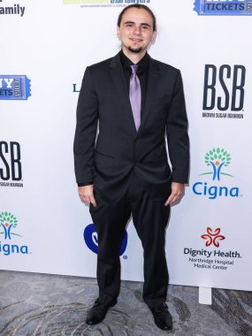 Amerikalı aktör Prens Jackson, 19 Ağustos 2022 'de Beverly Hilton Oteli' nde düzenlenen 22. Harold ve Carole Pompa Vakfı galasına geliyor..