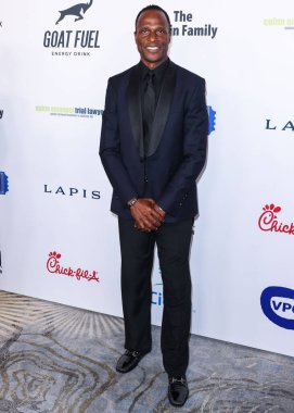 Amerikalı eski NFL oyuncusu Willie Gault, 19 Ağustos 2022 'de Beverly Hills, Los Angeles, Kaliforniya' da düzenlenen 22. Harold ve Carole Pompa Vakfı galasına geldi..