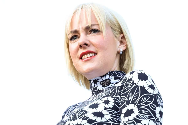 American actress Jena Malone arrives at the Los Angeles Premiere Of Vertical Entertainment's 'Adopting Audrey' held at Brain Dead Studios LA on August 22, 2022 in Los Angeles, California, United States.