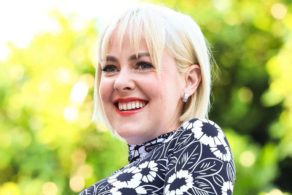 American actress Jena Malone arrives at the Los Angeles Premiere Of Vertical Entertainment's 'Adopting Audrey' held at Brain Dead Studios LA on August 22, 2022 in Los Angeles, California, United States.