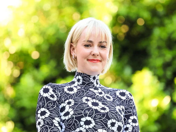 American actress Jena Malone arrives at the Los Angeles Premiere Of Vertical Entertainment's 'Adopting Audrey' held at Brain Dead Studios LA on August 22, 2022 in Los Angeles, California, United States.