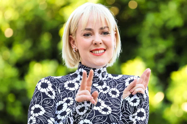 American actress Jena Malone arrives at the Los Angeles Premiere Of Vertical Entertainment's 'Adopting Audrey' held at Brain Dead Studios LA on August 22, 2022 in Los Angeles, California, United States.