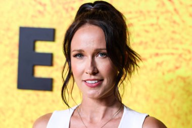 American actress Anna Camp arrives at the Los Angeles Premiere Of Apple TV+'s Original Series 'See' Season 3 held at Directors Guild of America (DGA) Theater Complex on August 23, 2022 in Los Angeles, California, United States.