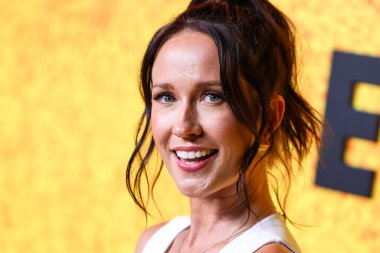 American actress Anna Camp arrives at the Los Angeles Premiere Of Apple TV+'s Original Series 'See' Season 3 held at Directors Guild of America (DGA) Theater Complex on August 23, 2022 in Los Angeles, California, United States.