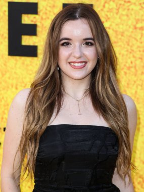 American actress Aubrey K. Miller arrives at the Los Angeles Premiere Of Apple TV+'s Original Series 'See' Season 3 held at Directors Guild of America (DGA) Theater Complex on August 23, 2022 in Los Angeles, California, United States.