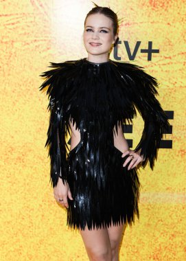 Icelandic actress Hera Hilmar arrives at the Los Angeles Premiere Of Apple TV+'s Original Series 'See' Season 3 held at Directors Guild of America (DGA) Theater Complex on August 23, 2022 in Los Angeles, California, United States. 