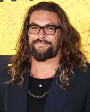 American actor Jason Momoa arrives at the Los Angeles Premiere Of Apple TV+'s Original Series 'See' Season 3 held at Directors Guild of America (DGA) Theater Complex on August 23, 2022 in Los Angeles, California, United States. 