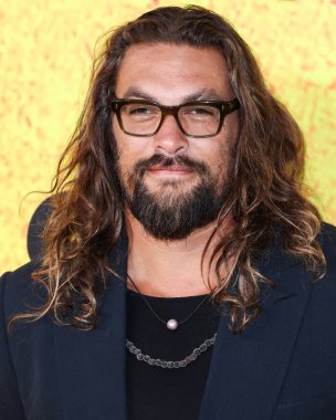 American actor Jason Momoa arrives at the Los Angeles Premiere Of Apple TV+'s Original Series 'See' Season 3 held at Directors Guild of America (DGA) Theater Complex on August 23, 2022 in Los Angeles, California, United States. 