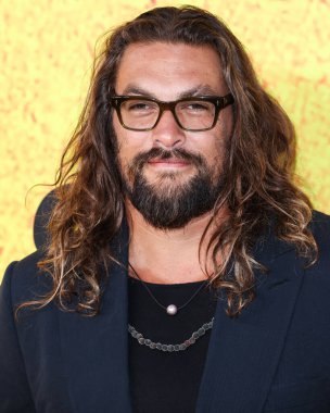 American actor Jason Momoa arrives at the Los Angeles Premiere Of Apple TV+'s Original Series 'See' Season 3 held at Directors Guild of America (DGA) Theater Complex on August 23, 2022 in Los Angeles, California, United States. 