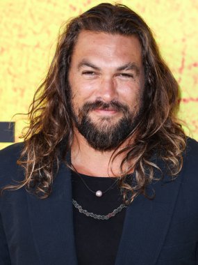 American actor Jason Momoa arrives at the Los Angeles Premiere Of Apple TV+'s Original Series 'See' Season 3 held at Directors Guild of America (DGA) Theater Complex on August 23, 2022 in Los Angeles, California, United States. 