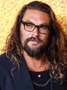 American actor Jason Momoa arrives at the Los Angeles Premiere Of Apple TV+'s Original Series 'See' Season 3 held at Directors Guild of America (DGA) Theater Complex on August 23, 2022 in Los Angeles, California, United States. 