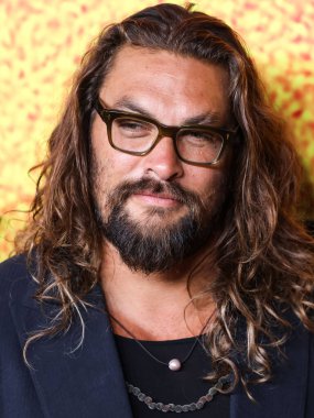 American actor Jason Momoa arrives at the Los Angeles Premiere Of Apple TV+'s Original Series 'See' Season 3 held at Directors Guild of America (DGA) Theater Complex on August 23, 2022 in Los Angeles, California, United States. 
